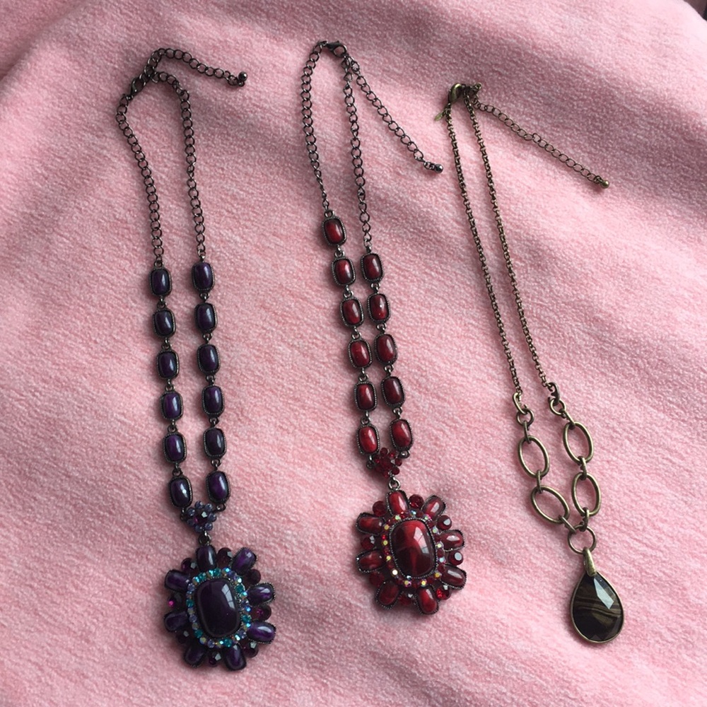 Three necklaces